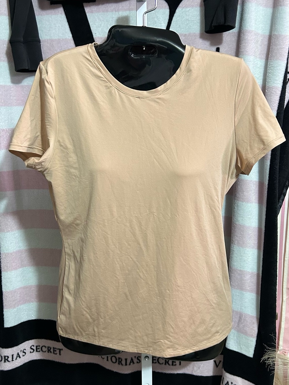 Victoria’s Secret pink NWT double lined buttery soft tee XL